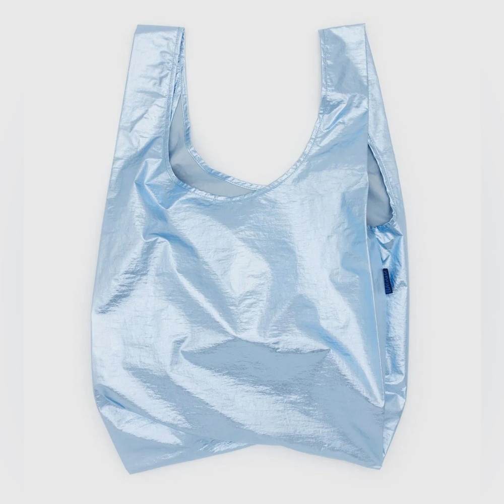Baggu Metallic Blue Standard